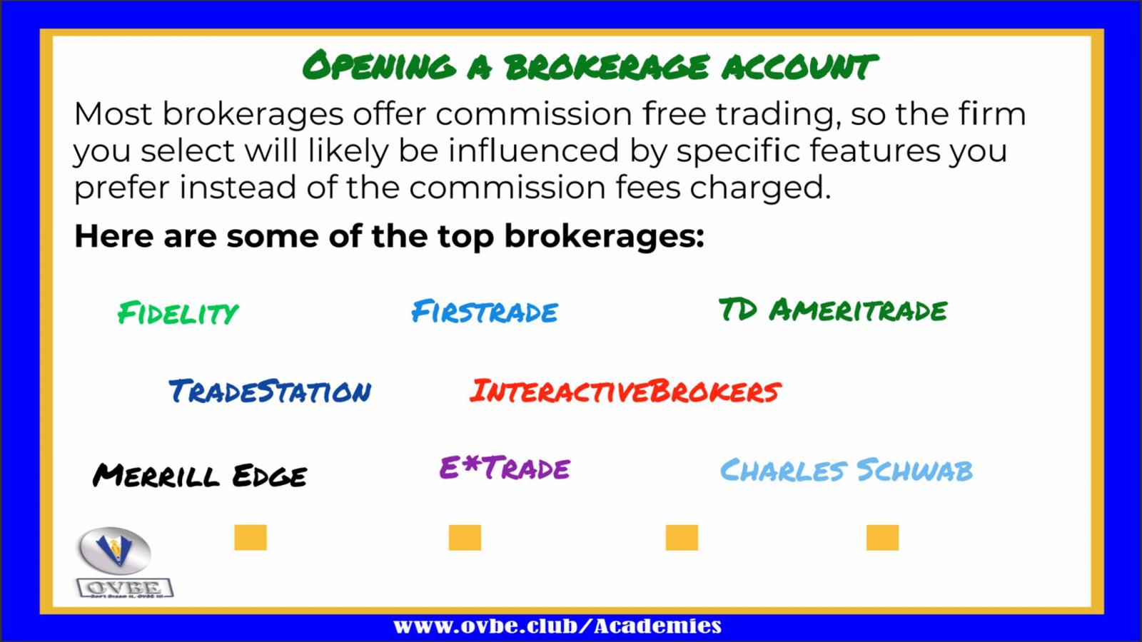 Opening A Brokerage Account pg. 5
