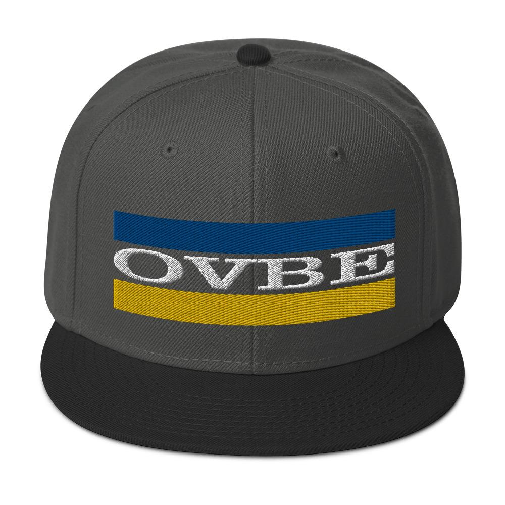 OVBE Classic Snapback (Black/Charcoal)