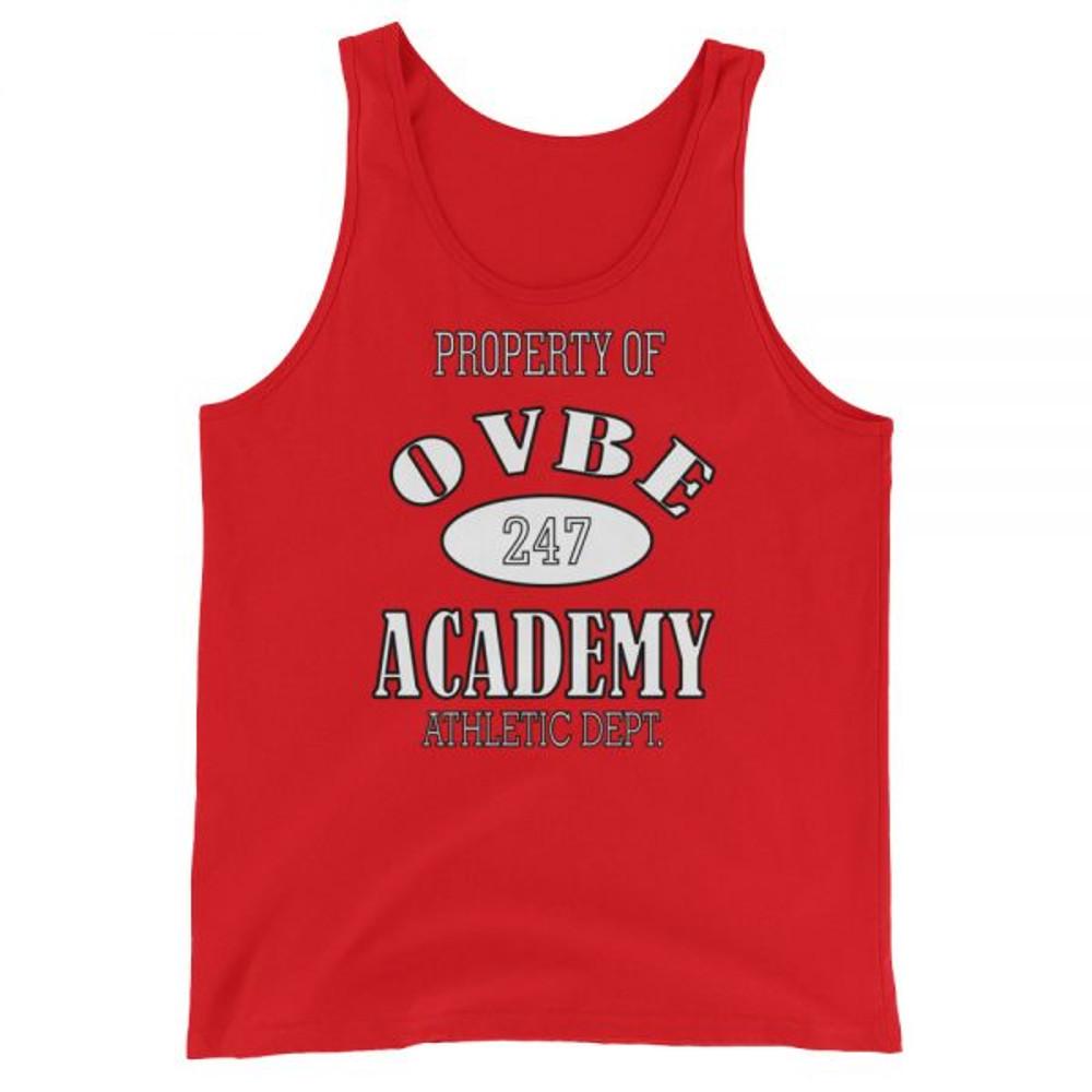 OVBE Academy Men's Tank Top (Red)