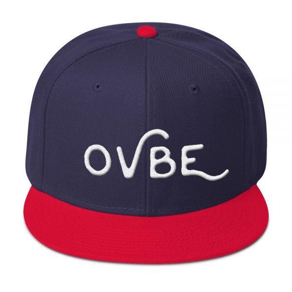 OVBE Suave Snapback (Red/Navy)