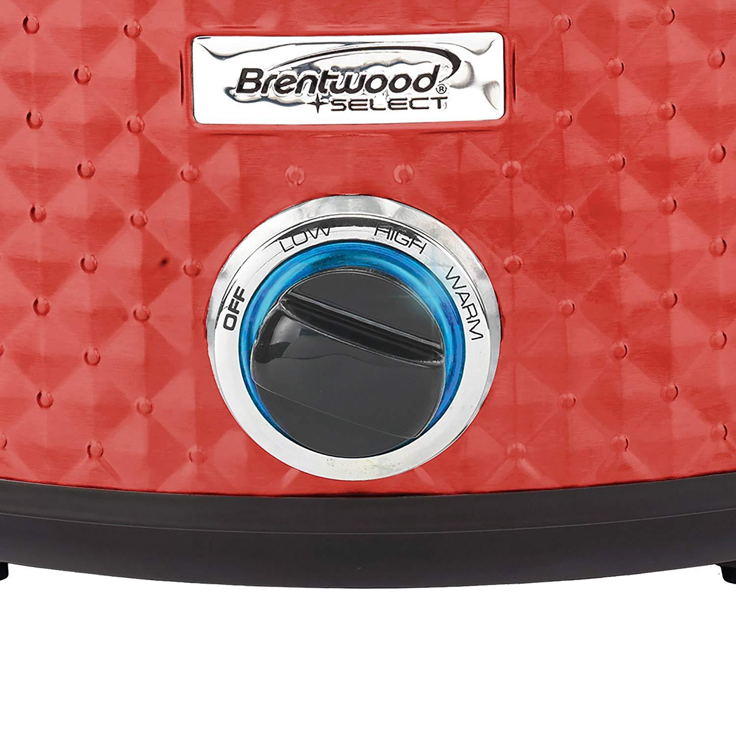 BRENTWOOD® APPLIANCES SC-157R 7-QUART SLOW COOKER (RED)