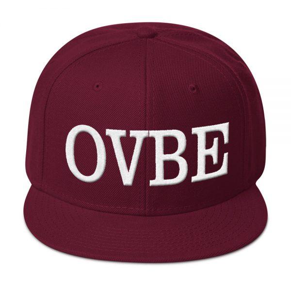 OVBE Snapback (Burgundy Maroon)