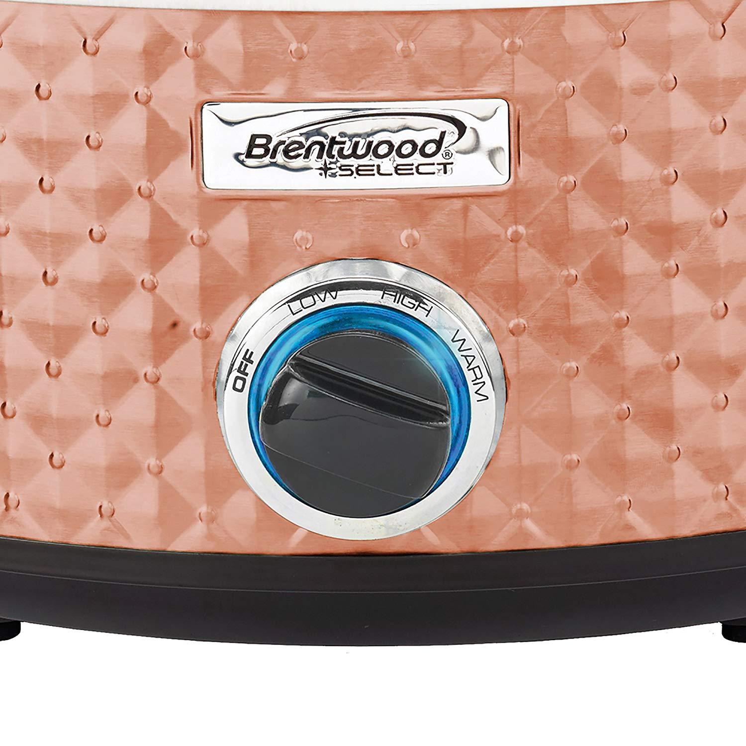 BRENTWOOD® APPLIANCES SC-157R 7-QUART SLOW COOKER (Copper)