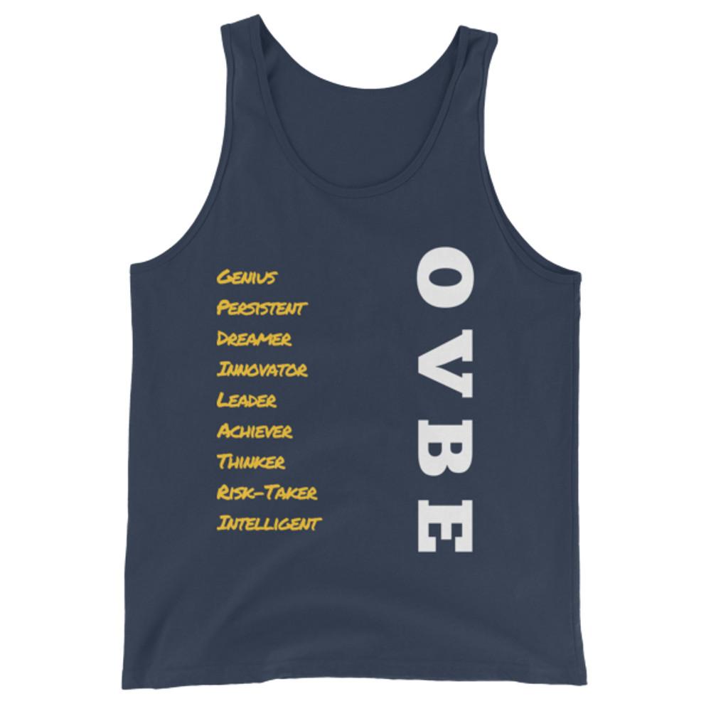 OVBE Esteem Men’s Tank Top (Navy)