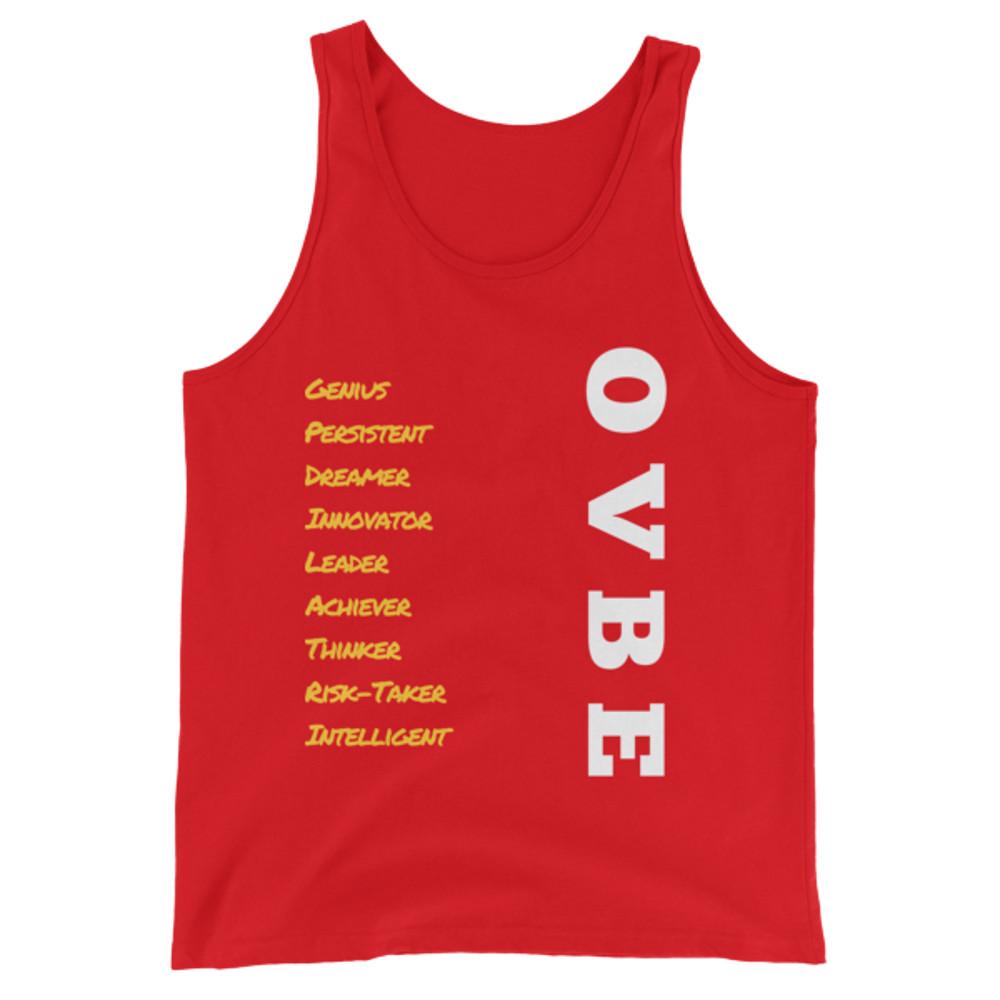 OVBE Esteem Men’s Tank Top (Red)