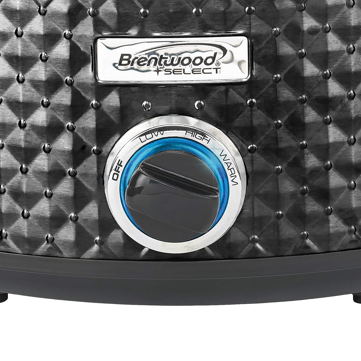BRENTWOOD® APPLIANCES SC-157R 7-QUART SLOW COOKER (Black)