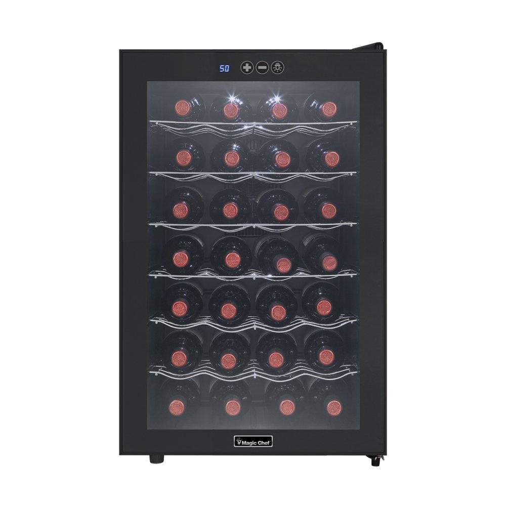 MAGIC CHEF® MCWC28B 28-BOTTLE WINE COOLER