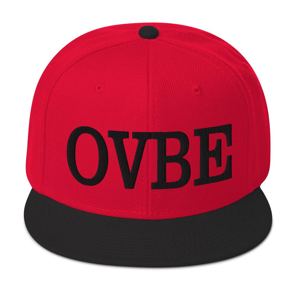 OVBE Snapback Black (Black/Red)