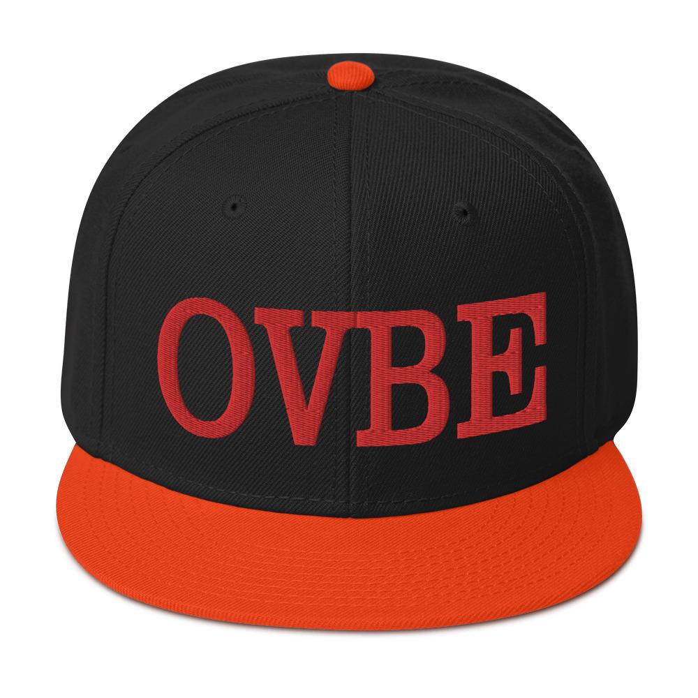 OVBE Snapback Red (Oragne/Black)