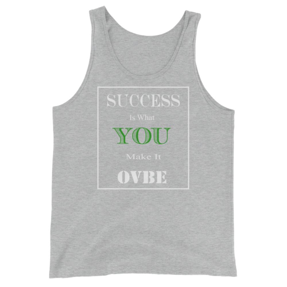 OVBE Success Men’s Tank Top (Athletic Grey)