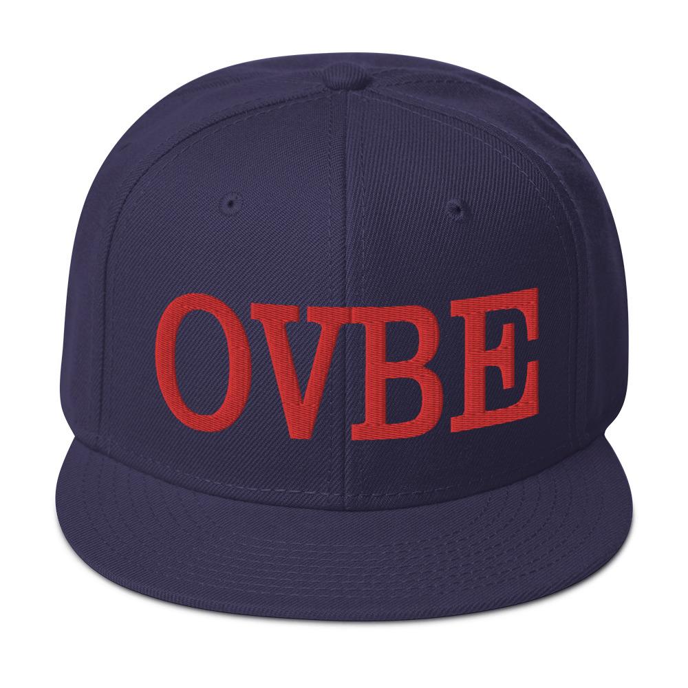 OVBE Snapback Red (Navy)