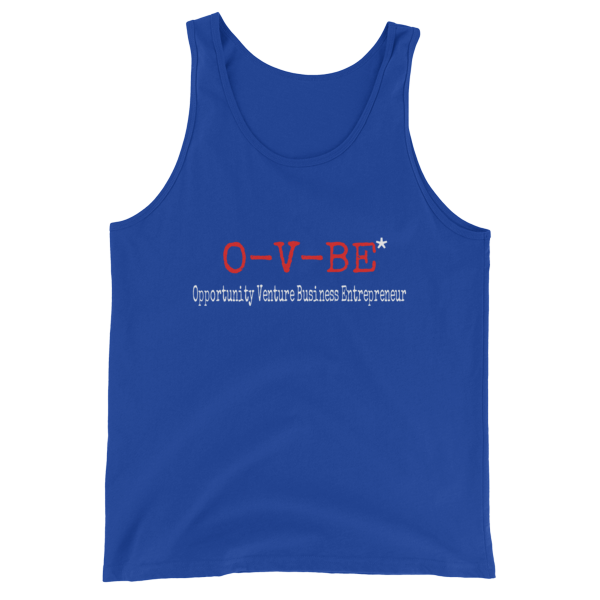 O-V-BE Men’s Tank Top (True Royal)