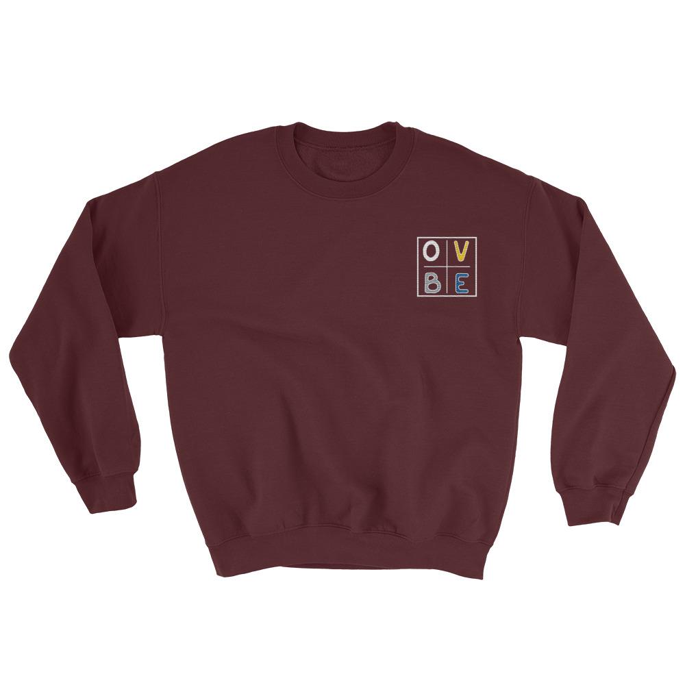 OVBE Boxed Men's Sweater (Maroon)