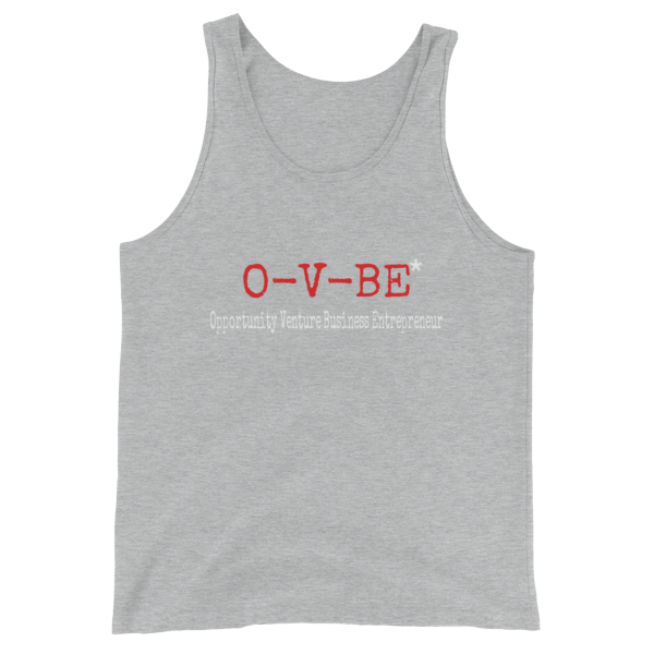 O-V-BE Men’s Tank Top (Athletic Grey)