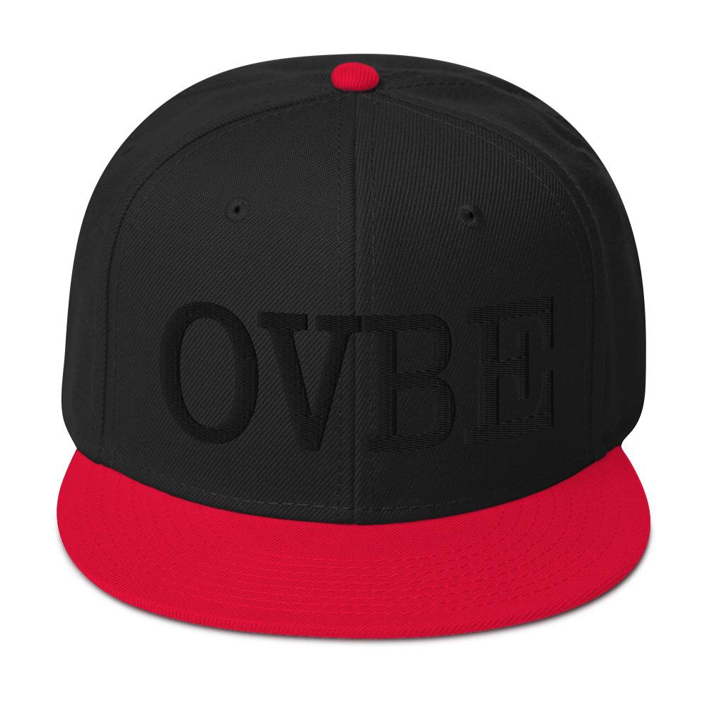 OVBE Snapback Black (Red/Black)