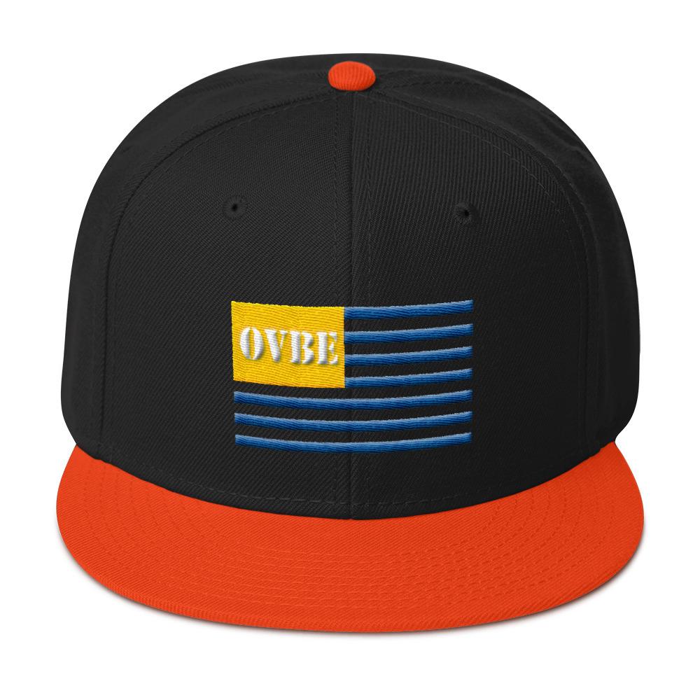 OVBE Flag Snapback (Orange/Black)