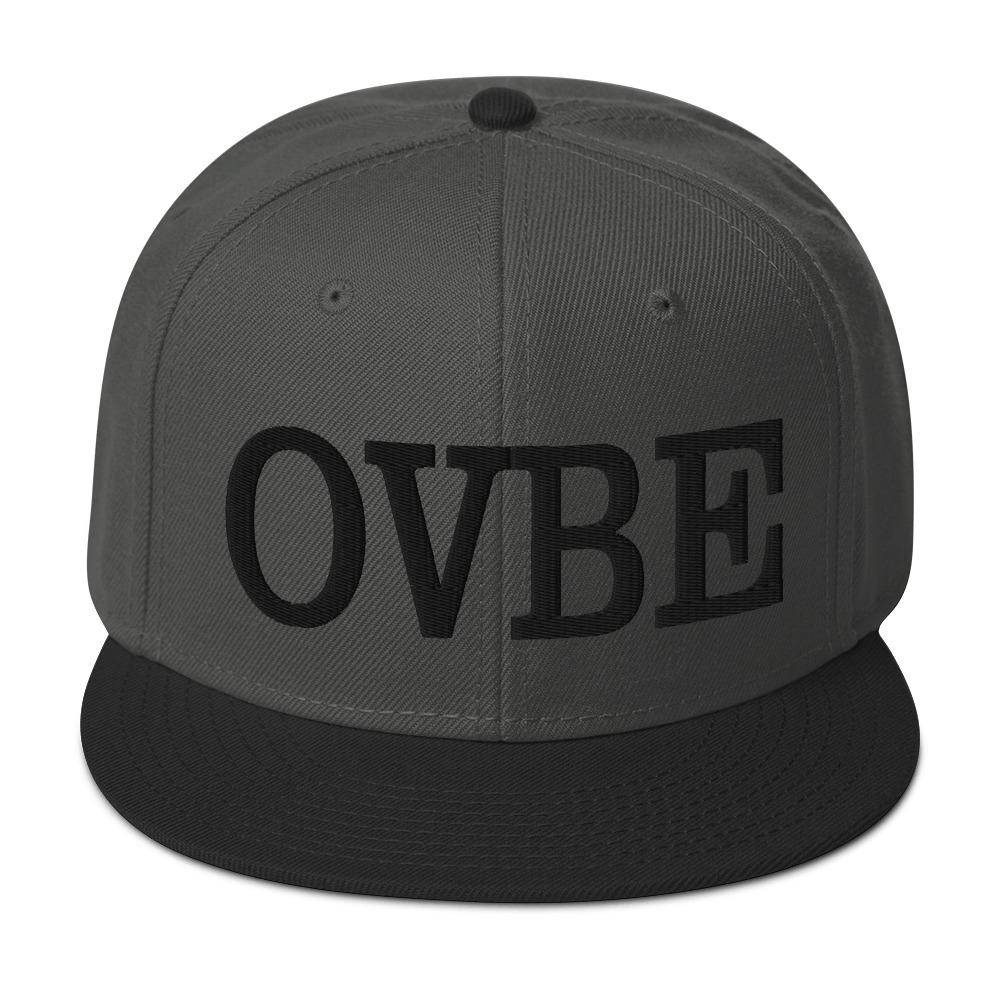OVBE Snapback Black (Black/Charcoal)