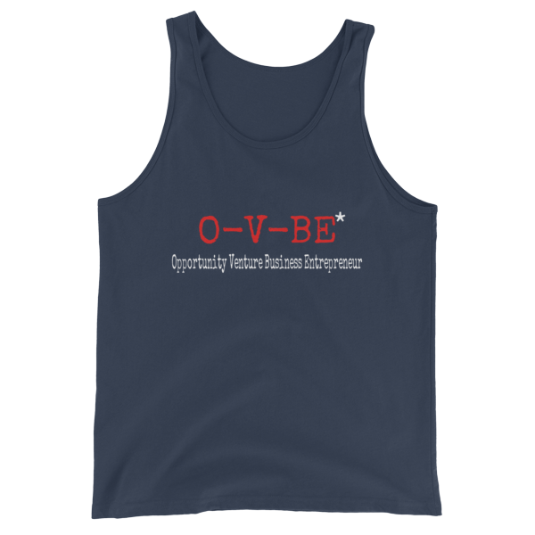 O-V-BE Men’s Tank Top (Navy)