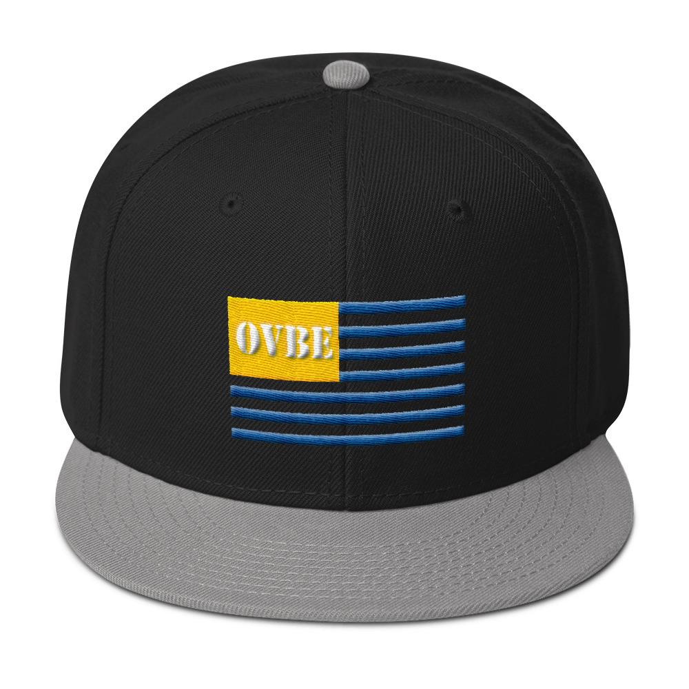 OVBE Flag Snapback (Gray/Black)