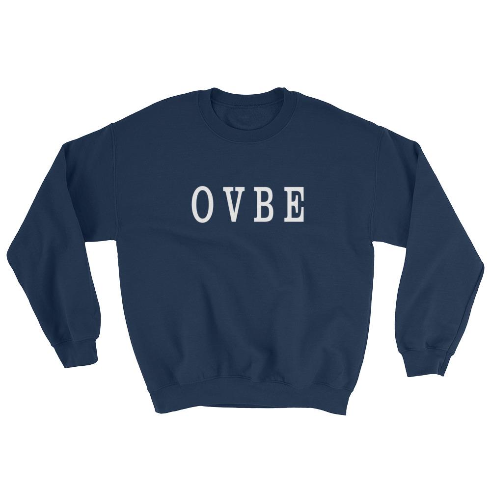 Simply O V B E Men's Sweatshirt (Navy)