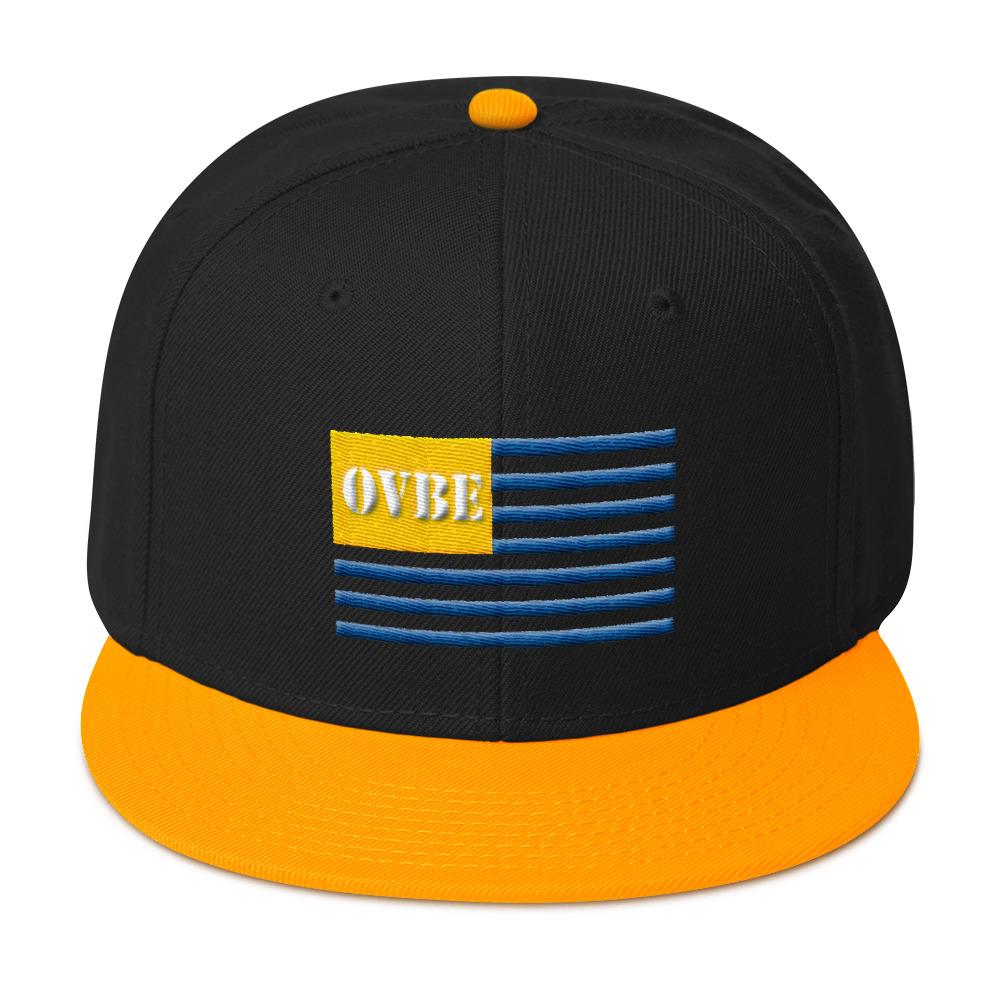 OVBE Flag Snapback (Gold/Black)