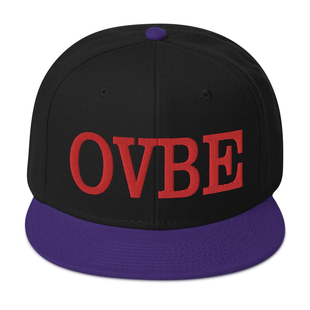OVBE Snapback Red (Purple/Black)
