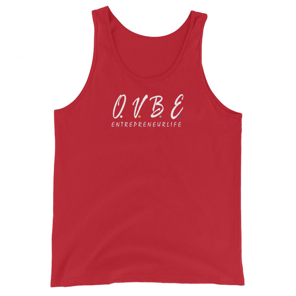 OVBE Entrepreneur Life Men's Tank (Red)