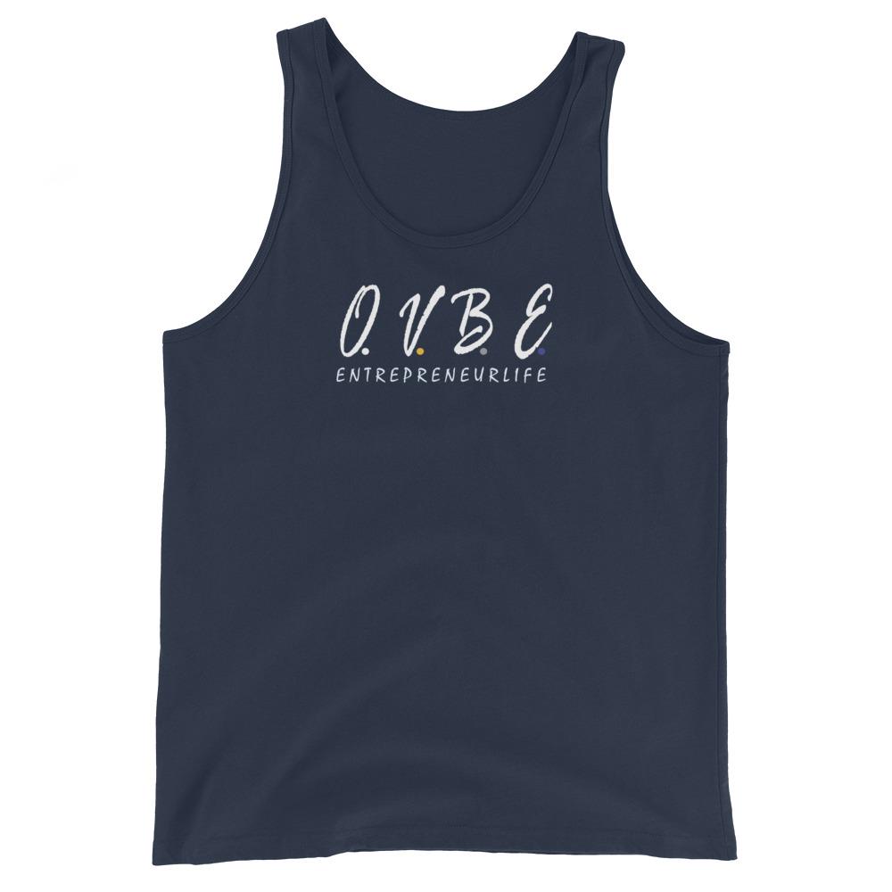 OVBE Entrepreneur Life Men's Tank (Navy)