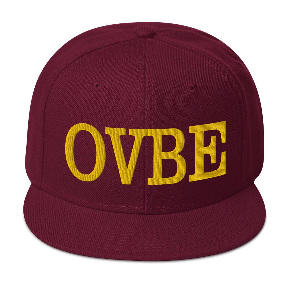 OVBE Snapback Gold (Maroon)