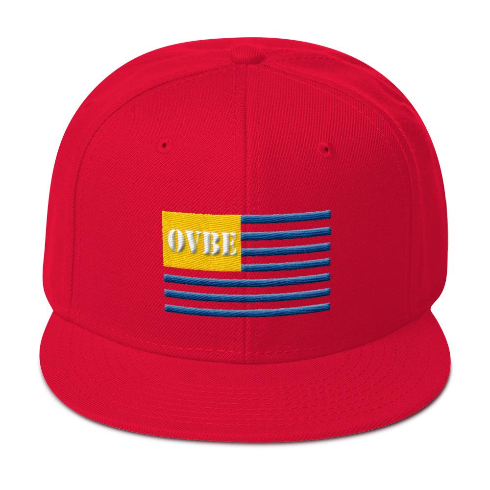 OVBE Flag Snapback (Red)