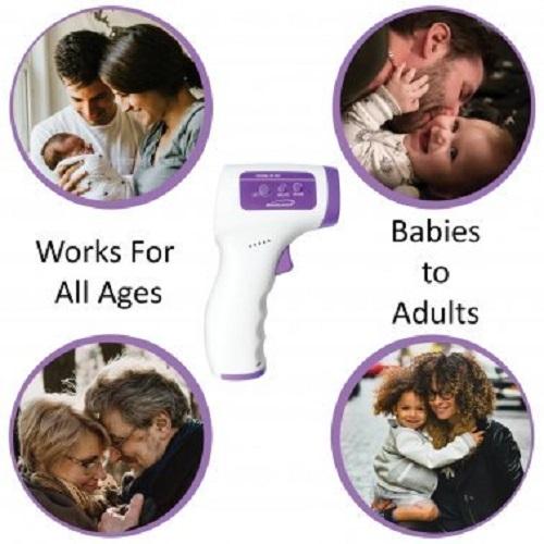 Brentwood No-touch Forehead Baby And Adult Thermometer