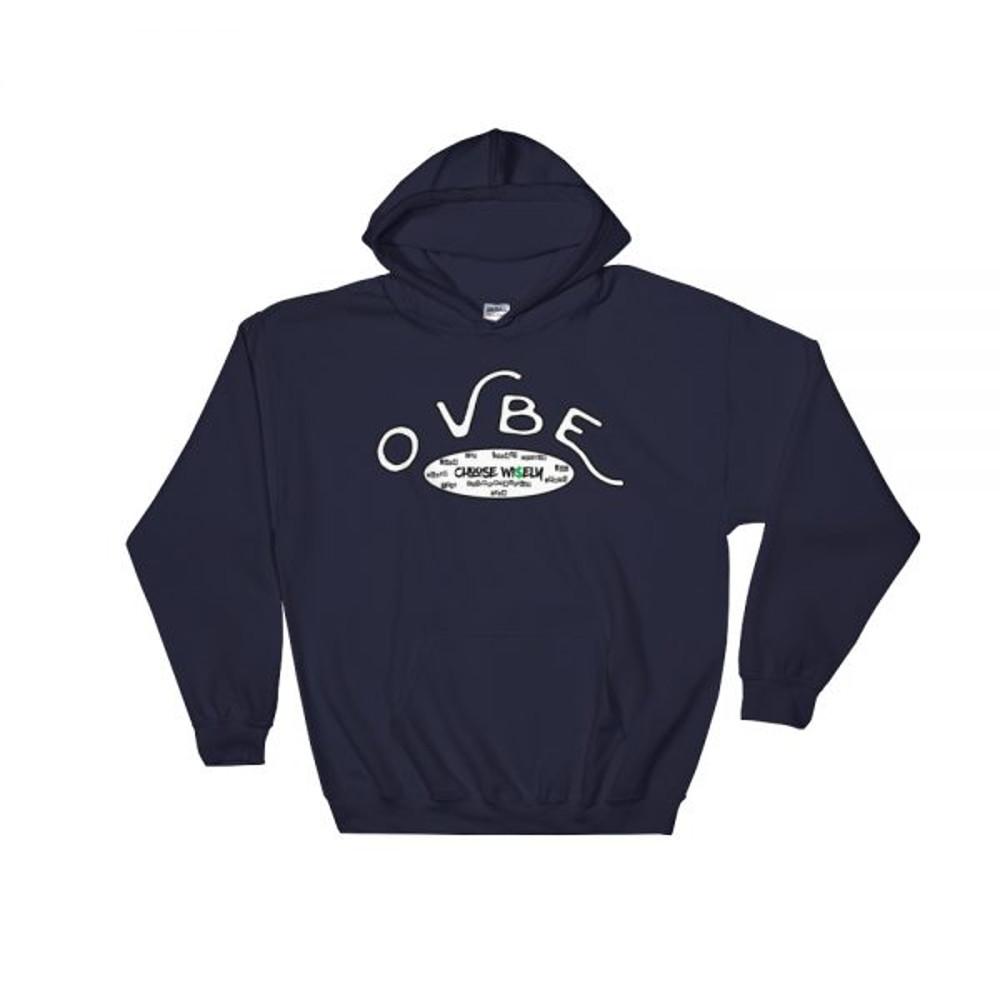 OVBE Choose Wi$ely Men’s Hoodie (Navy)