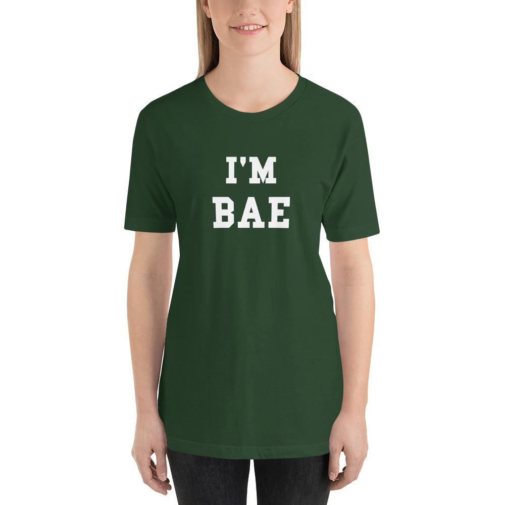 I'm BAE Couples T-Shirt (Forest Green)