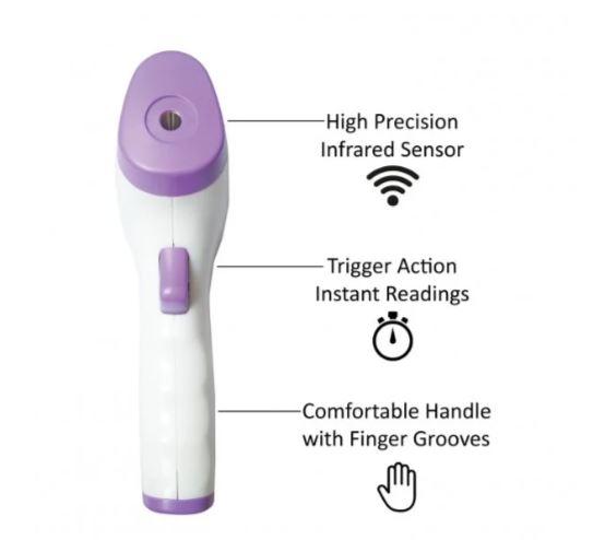 Brentwood No-touch Forehead Baby And Adult Thermometer
