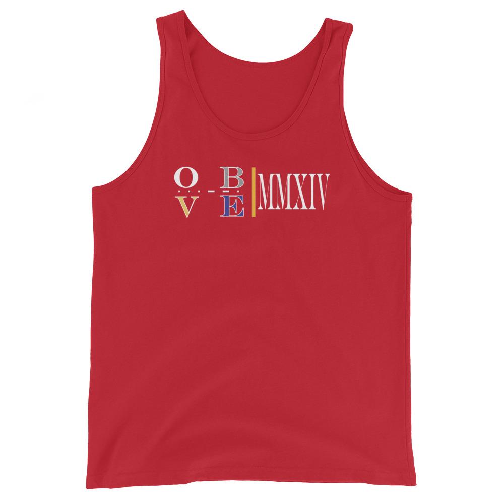 OVBE Banner Men's Tank (Red)