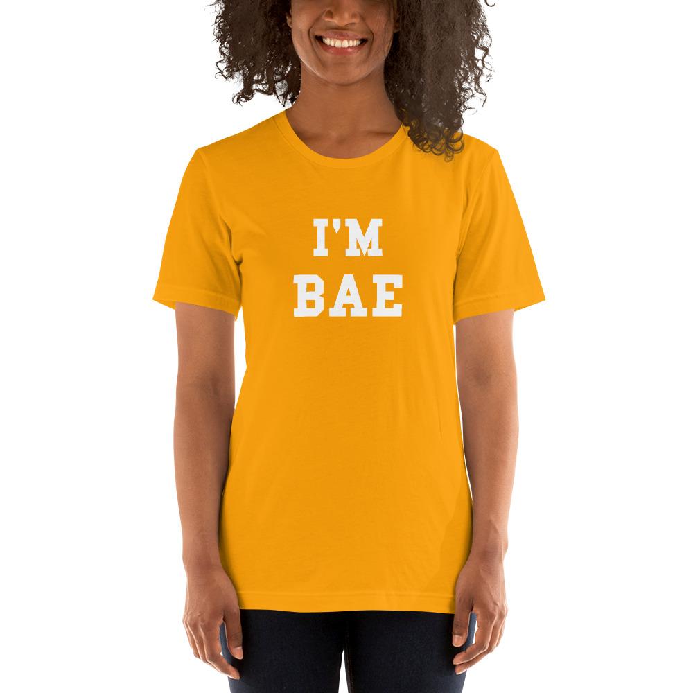I'm BAE Couples T-Shirt (Gold)