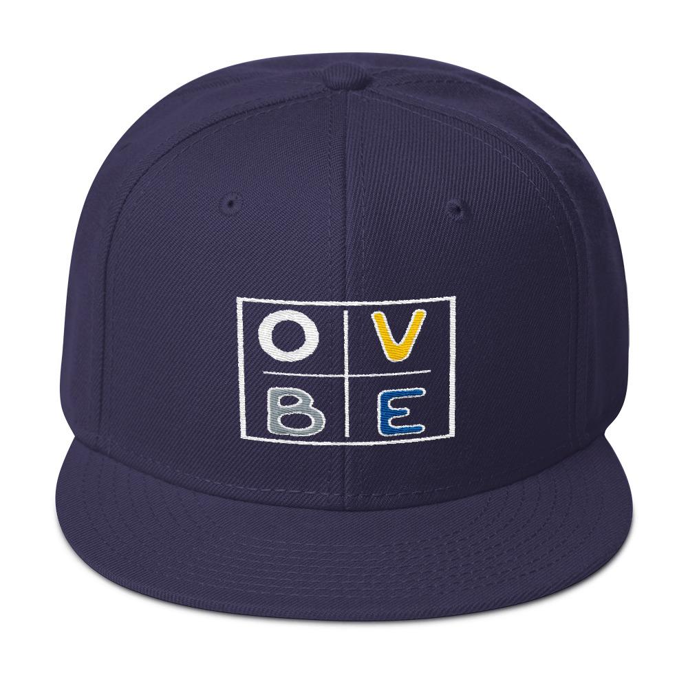 OVBE Boxed snapback (Navy)