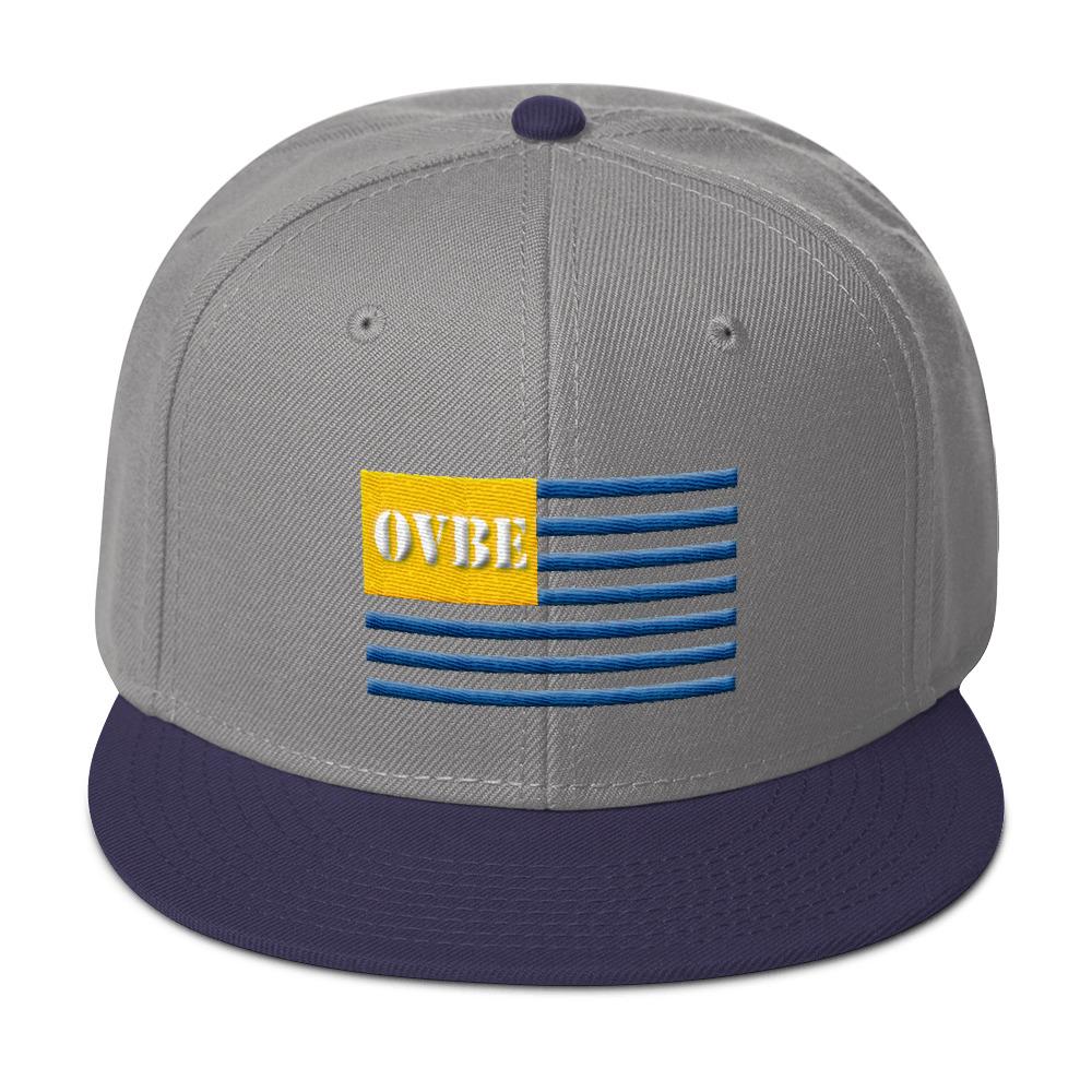 OVBE Flag Snapback (Navy/Gray)