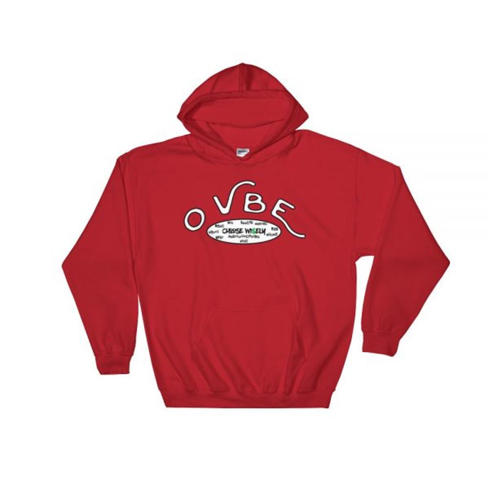 OVBE Choose Wi$ely Men’s Hoodie (Red)