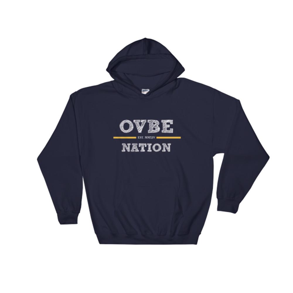 OVBE Nation Men's Hoodie (Navy)