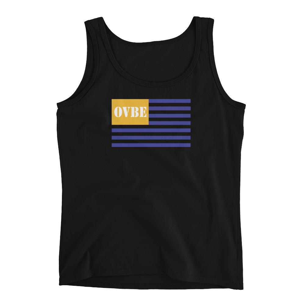 OVBE Flag XL Women's Tank (Black)