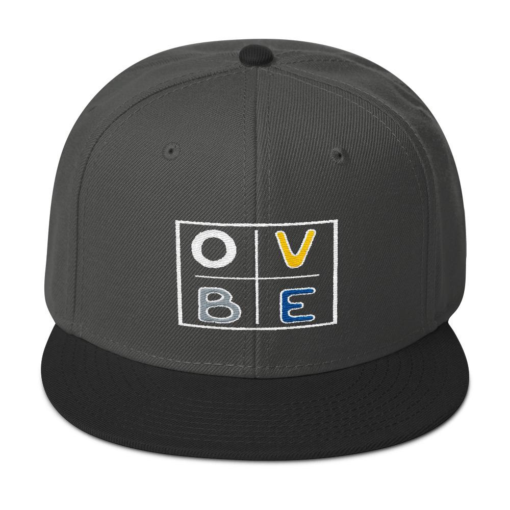 OVBE Boxed snapback (Black/Charcoal)