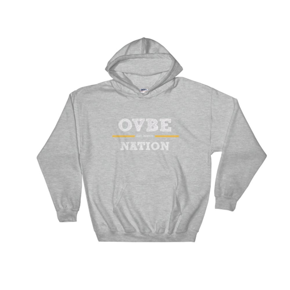OVBE Nation Men's Hoodie (Sports Grey)