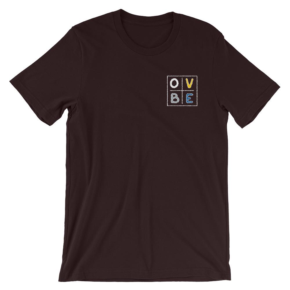 OVBE Boxed Men's T-Shirt (Oxblood Black)