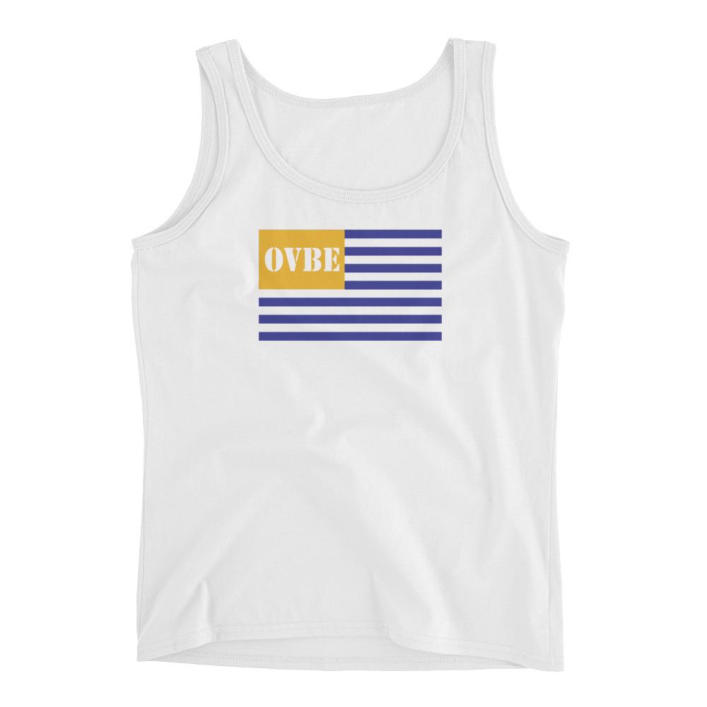 OVBE Flag XL Women's Tank (White)