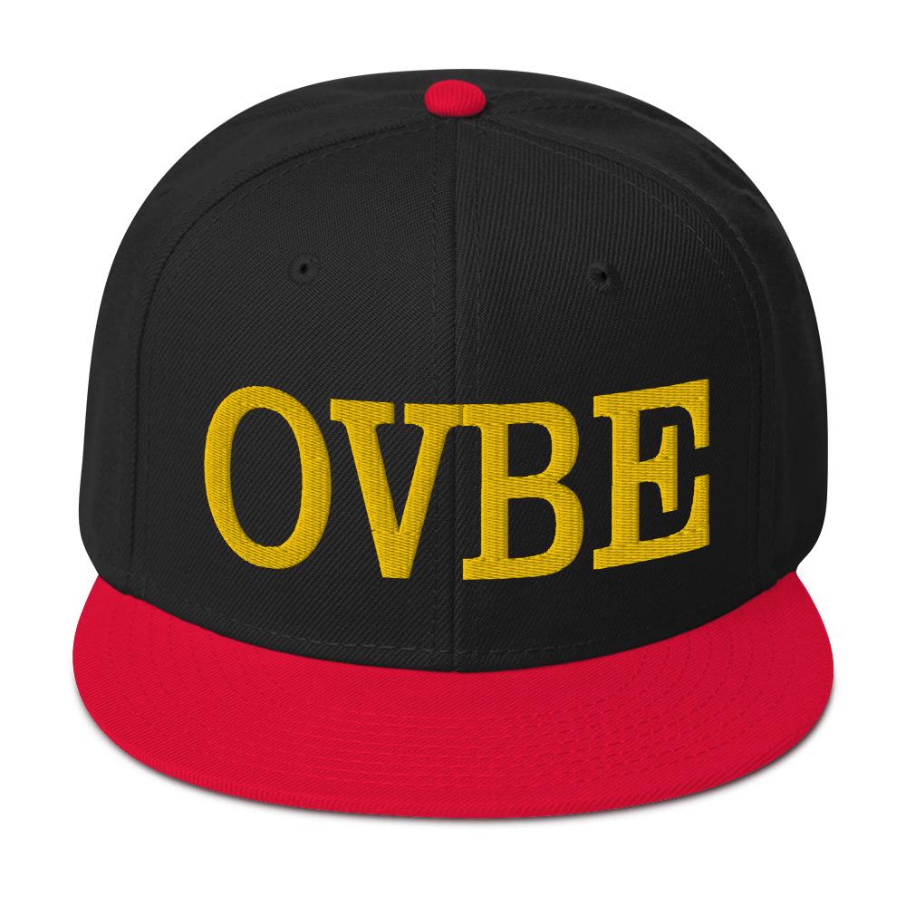 OVBE Snapback Gold (Red/Black)