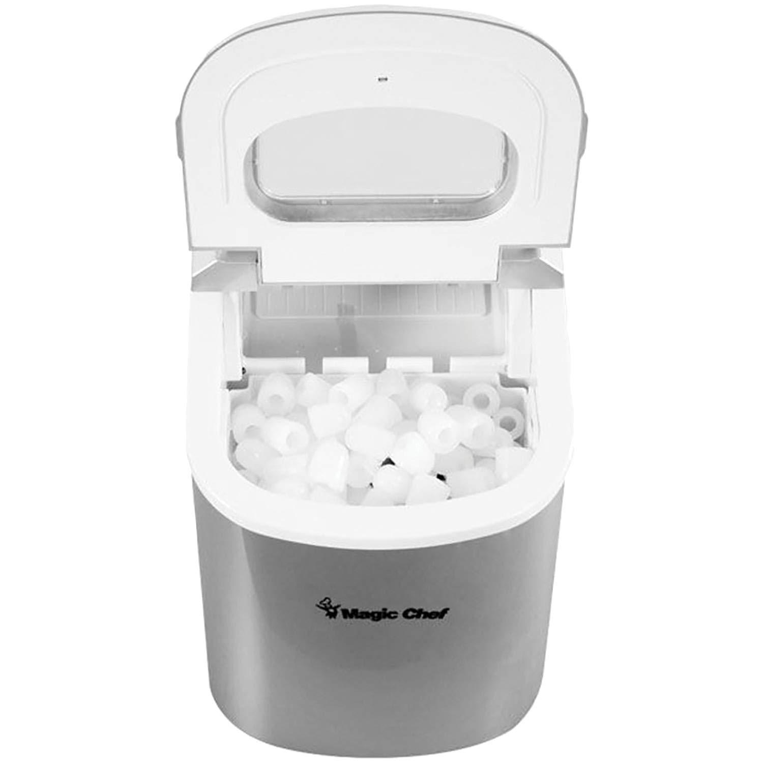 MAGIC CHEF® MCIM22SV PORTABLE ICE MAKER