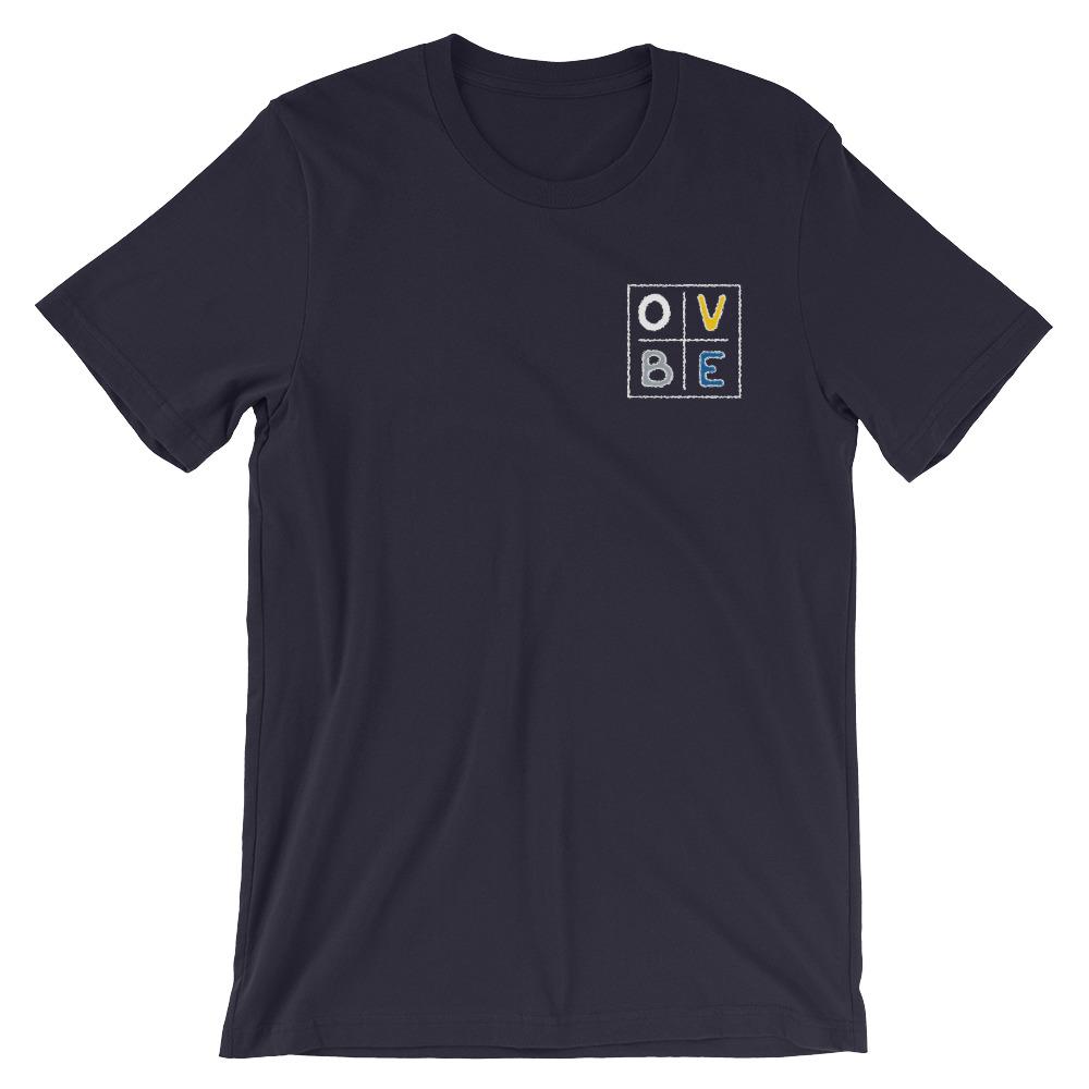 OVBE Boxed Men's T-Shirt (Navy)