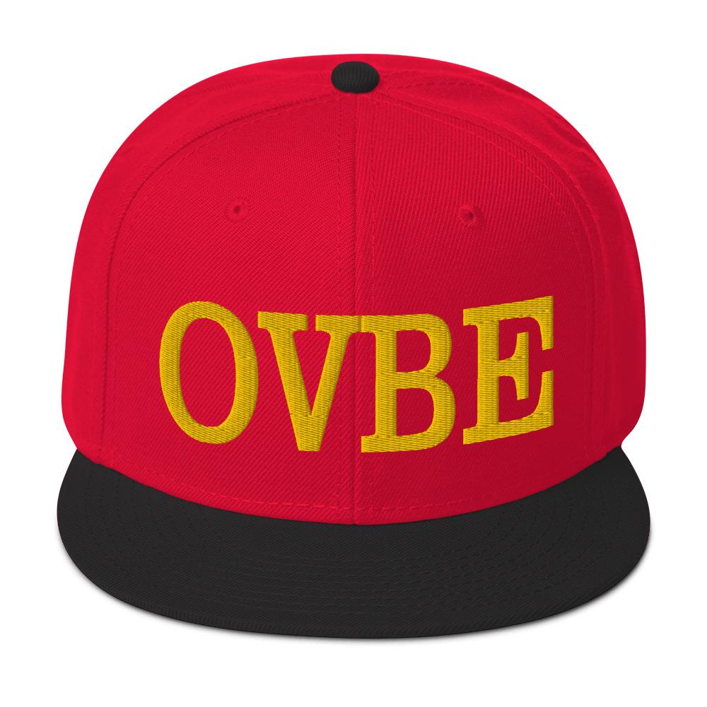 OVBE Snapback Gold (Black/Red)