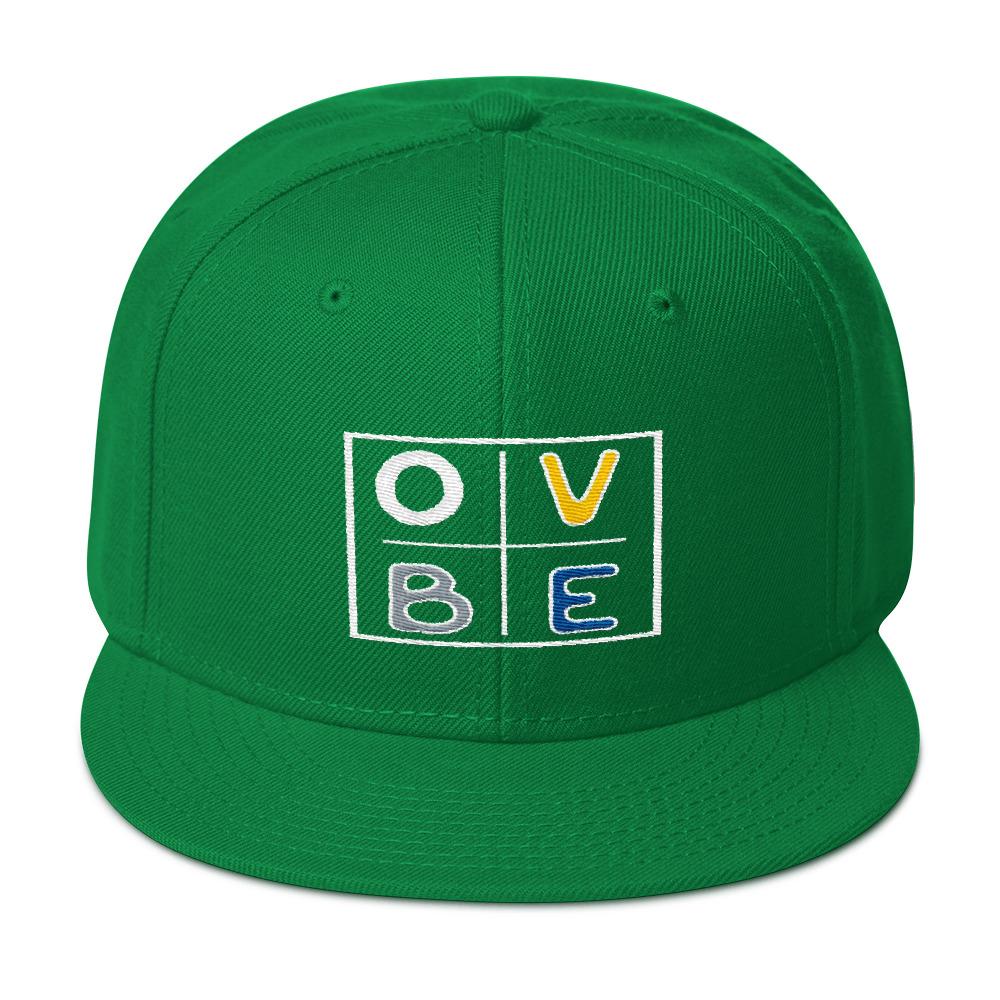 OVBE Boxed snapback (Kelly Green)